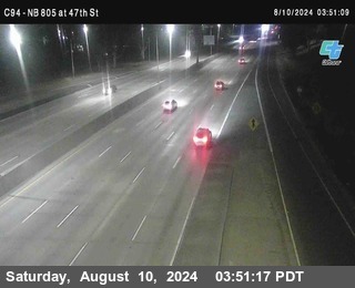 (C094) NB 805 : 47th Street (on ramp)