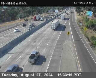 (C094) NB 805 : 47th Street (on ramp)