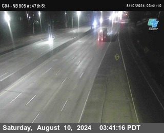 (C094) NB 805 : 47th Street (on ramp)