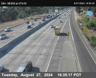 (C094) NB 805 : 47th Street (on ramp)