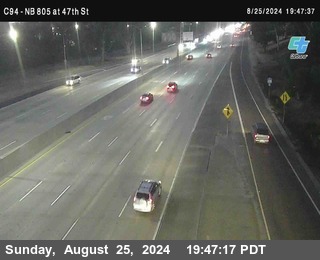 (C094) NB 805 : 47th Street (on ramp)