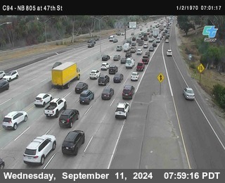 (C094) NB 805 : 47th Street (on ramp)