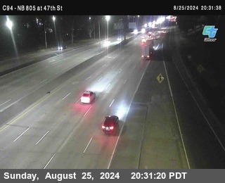 (C094) NB 805 : 47th Street (on ramp)