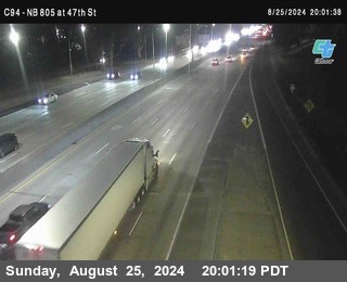 (C094) NB 805 : 47th Street (on ramp)