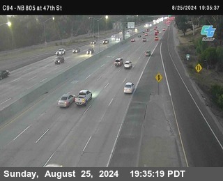 (C094) NB 805 : 47th Street (on ramp)