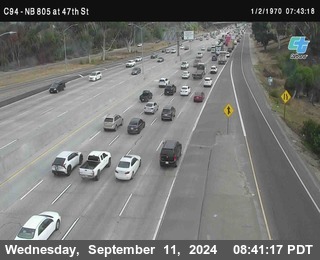 (C094) NB 805 : 47th Street (on ramp)