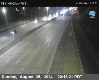 (C094) NB 805 : 47th Street (on ramp)