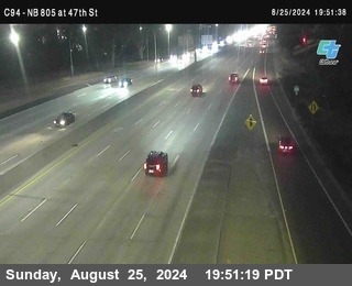 (C094) NB 805 : 47th Street (on ramp)