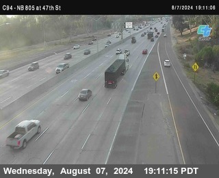 (C094) NB 805 : 47th Street (on ramp)