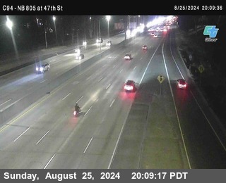 (C094) NB 805 : 47th Street (on ramp)