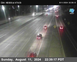 (C094) NB 805 : 47th Street (on ramp)