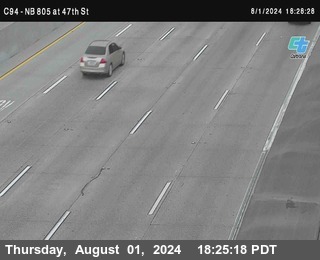 (C094) NB 805 : 47th Street (on ramp)