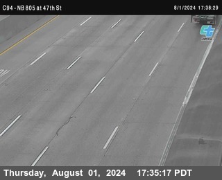 (C094) NB 805 : 47th Street (on ramp)