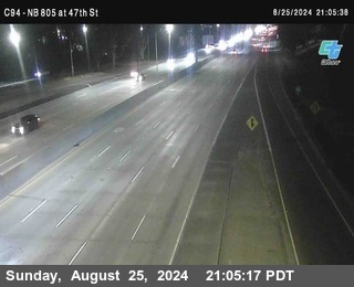 (C094) NB 805 : 47th Street (on ramp)