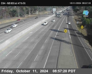 (C094) NB 805 : 47th Street (on ramp)