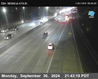 (C094) NB 805 : 47th Street (on ramp)