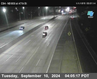 (C094) NB 805 : 47th Street (on ramp)