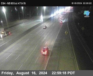 (C094) NB 805 : 47th Street (on ramp)