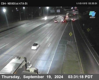 (C094) NB 805 : 47th Street (on ramp)