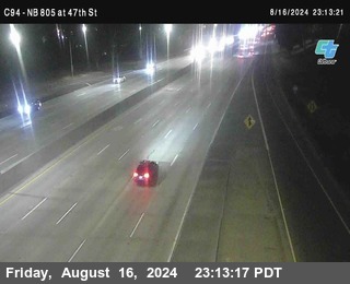 (C094) NB 805 : 47th Street (on ramp)