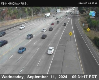 (C094) NB 805 : 47th Street (on ramp)