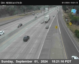 (C094) NB 805 : 47th Street (on ramp)