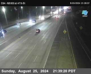 (C094) NB 805 : 47th Street (on ramp)