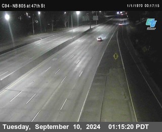 (C094) NB 805 : 47th Street (on ramp)