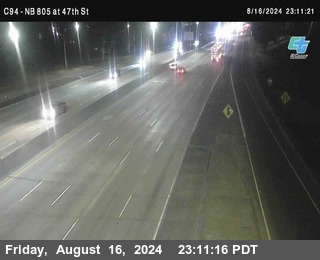 (C094) NB 805 : 47th Street (on ramp)