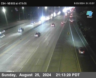 (C094) NB 805 : 47th Street (on ramp)