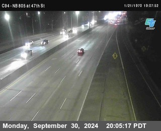 (C094) NB 805 : 47th Street (on ramp)