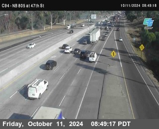 (C094) NB 805 : 47th Street (on ramp)