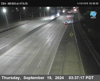 (C094) NB 805 : 47th Street (on ramp)