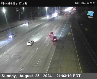 (C094) NB 805 : 47th Street (on ramp)