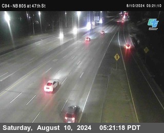 (C094) NB 805 : 47th Street (on ramp)