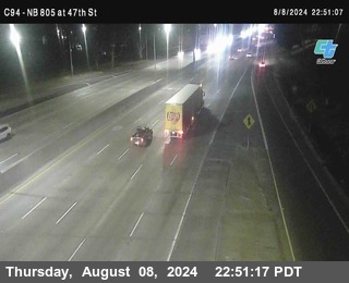 (C094) NB 805 : 47th Street (on ramp)