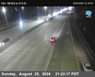 (C094) NB 805 : 47th Street (on ramp)