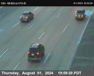 (C094) NB 805 : 47th Street (on ramp)