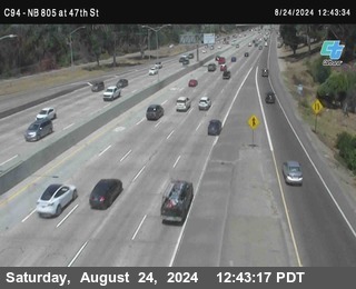 (C094) NB 805 : 47th Street (on ramp)