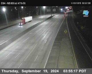 (C094) NB 805 : 47th Street (on ramp)