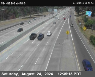 (C094) NB 805 : 47th Street (on ramp)