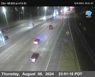 (C094) NB 805 : 47th Street (on ramp)