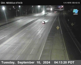 (C094) NB 805 : 47th Street (on ramp)