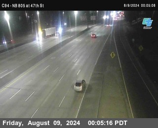 (C094) NB 805 : 47th Street (on ramp)