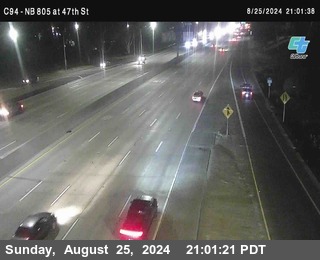 (C094) NB 805 : 47th Street (on ramp)