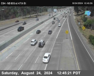 (C094) NB 805 : 47th Street (on ramp)