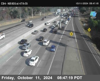 (C094) NB 805 : 47th Street (on ramp)