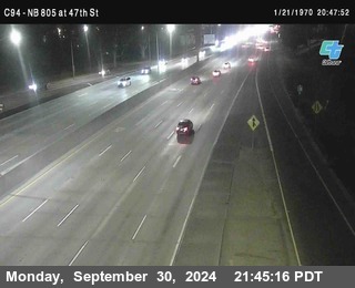 (C094) NB 805 : 47th Street (on ramp)