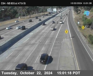 (C094) NB 805 : 47th Street (on ramp)