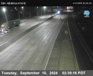 (C094) NB 805 : 47th Street (on ramp)